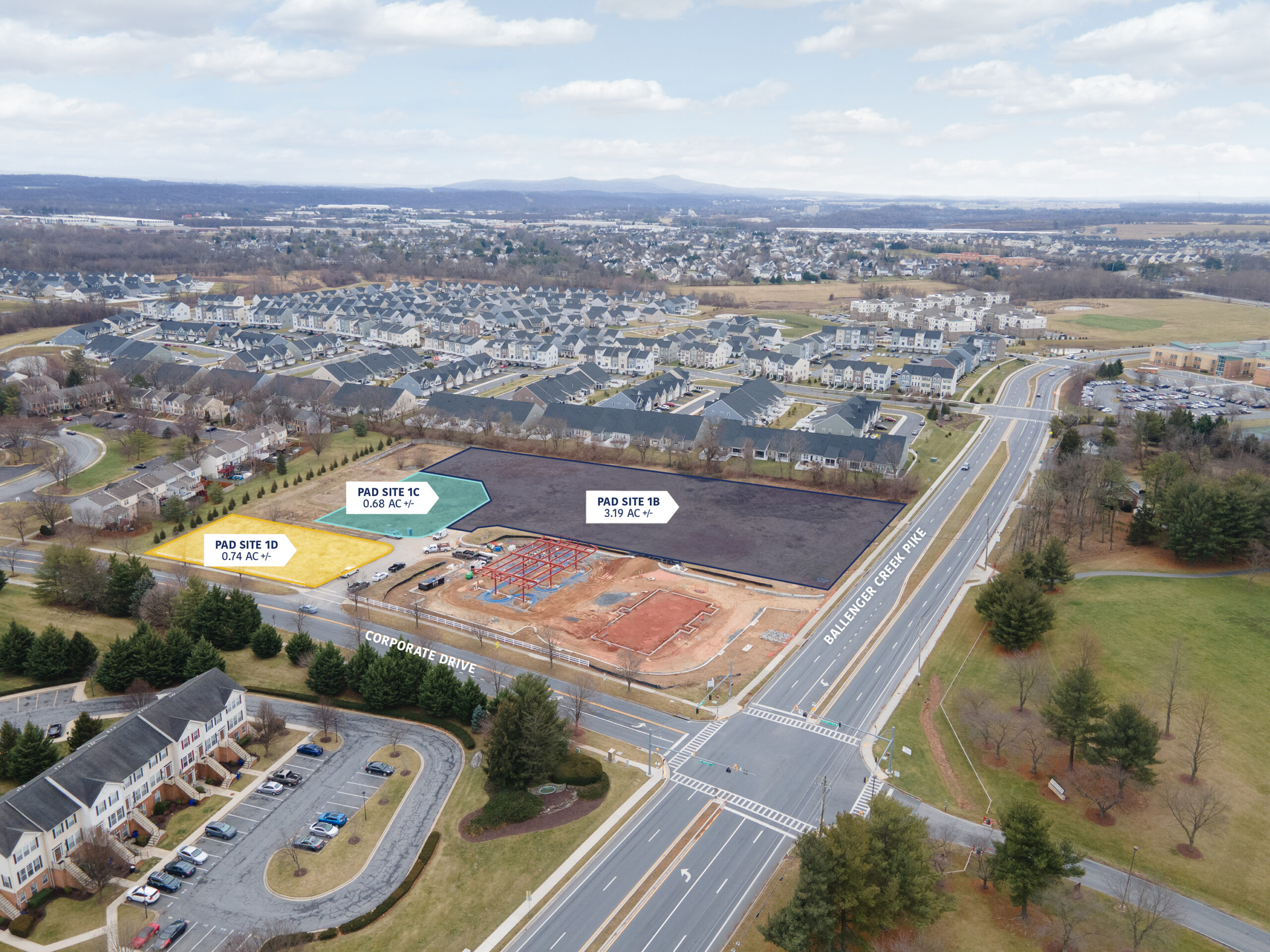 Ballenger Crossing Lot 1B Frederick Commercial Real Estate